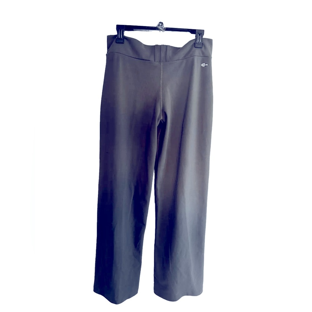 Adidas Women’s Steel Gray Yoga Pant Climalite Stretch Waist Size Large